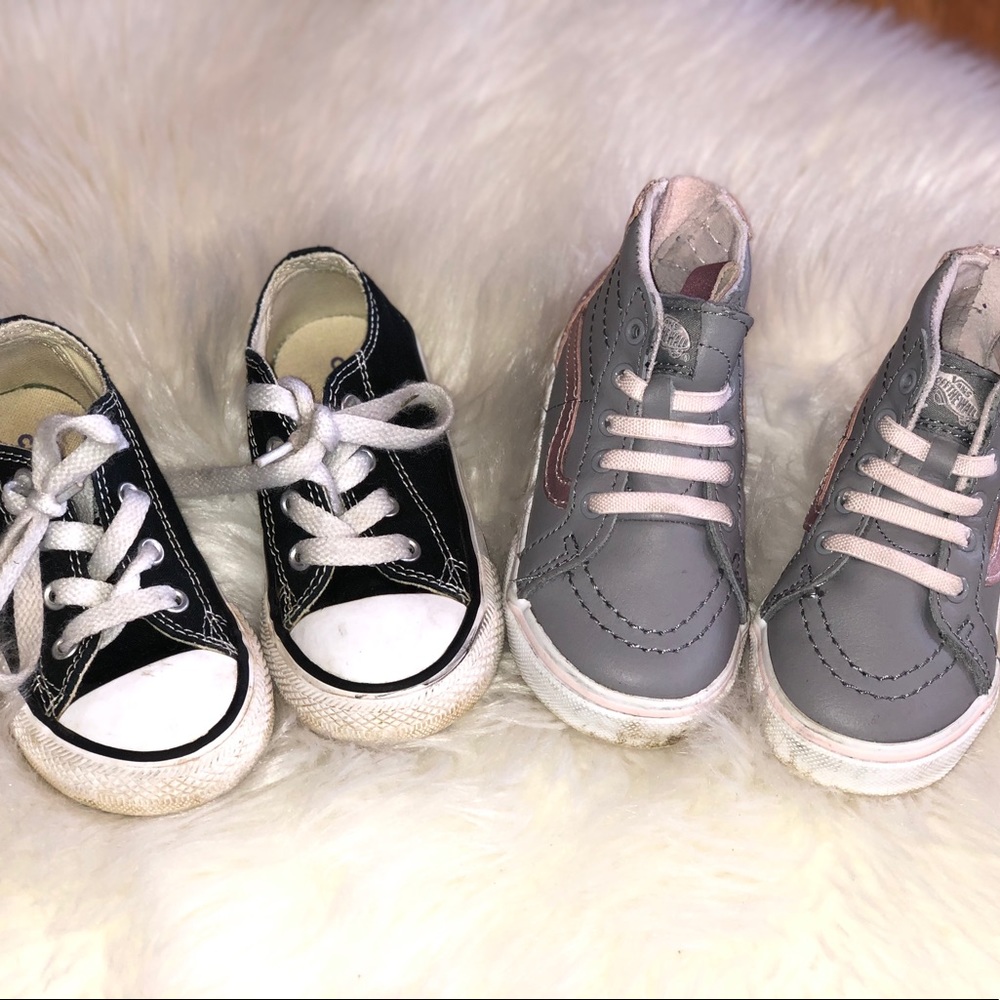 Toddlers Vans and Chucks